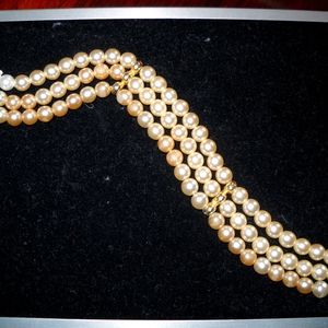 Real pearls bracelet